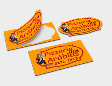 Adesivo de Papel 32x45cm - 4x0 - 10 unid