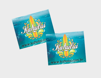  Adesivo em Vinil Transparente 4x5cm - 4x0 - 100 unid