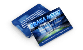 Cartão de Visita em PVC 0,76mm