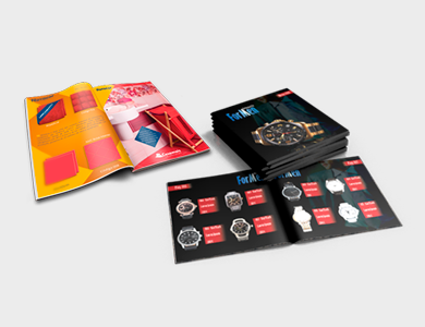 Manuais e Catálogos Horizontal Couchê 80g Sem Verniz 20x15cm 20 Páginas - 4x4 - 5000 unid