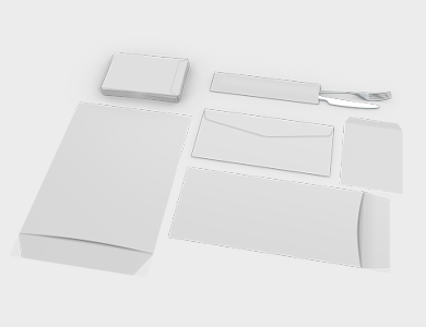 Envelope Carta Pequeno SEM IMPRESSÃO Sulfite 120g Sem Verniz 16x11,3cm - Sem Impressão - 2000 unid