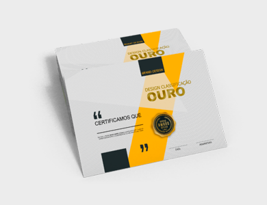 Certificado com Dados Variáveis em Reciclato 240g Sem Verniz 21x29,7cm - 4x0 - 1 unid