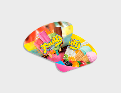 Ventarola Couchê 300g Verniz Total Frente 20x27cm - 4x0 - 500 unid