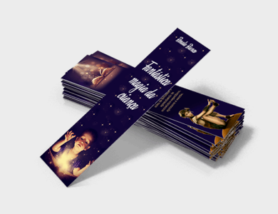 Marcador de Página Supremo Metalizado Verniz Total Frente 5x22,5cm - 4x0 - 500 unid